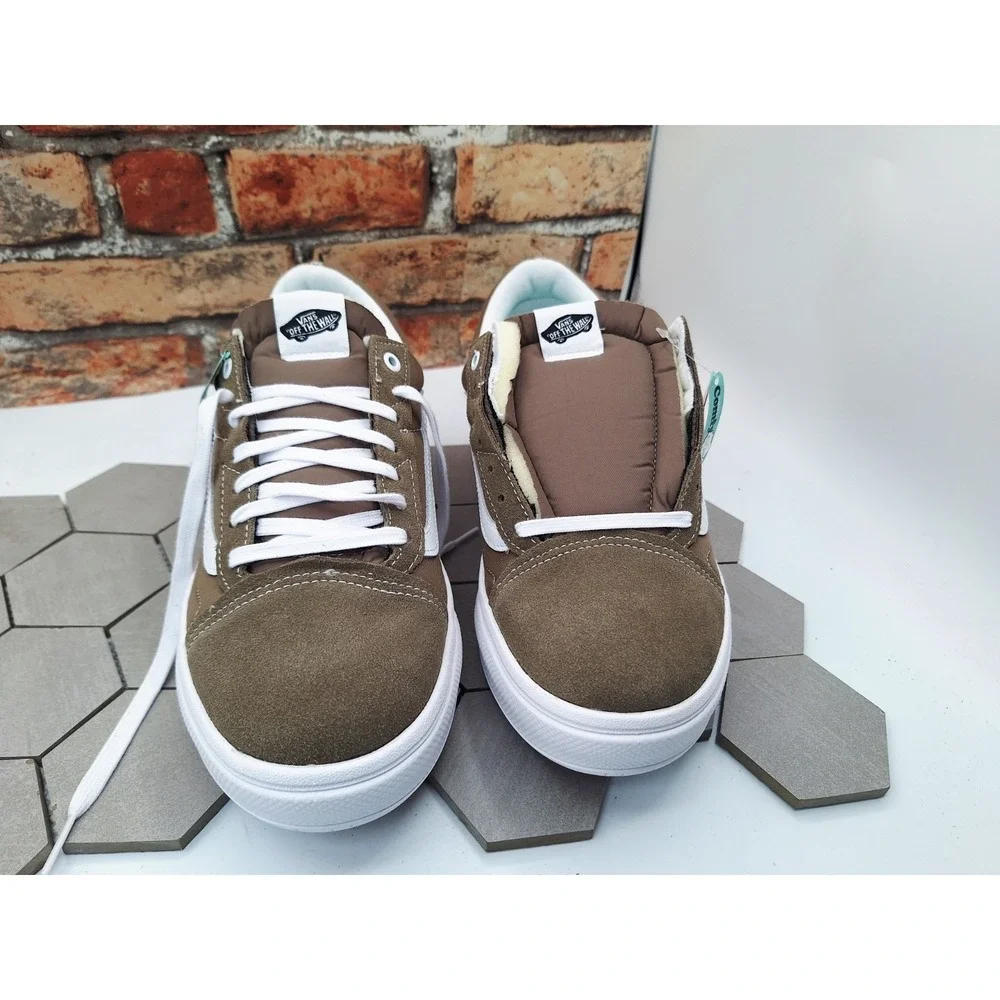 VANS Old SKool Overt CC Comfy Cush Walnut Brown Over Shoes Men's SZ 10 Chunky - Picture 4 of 8